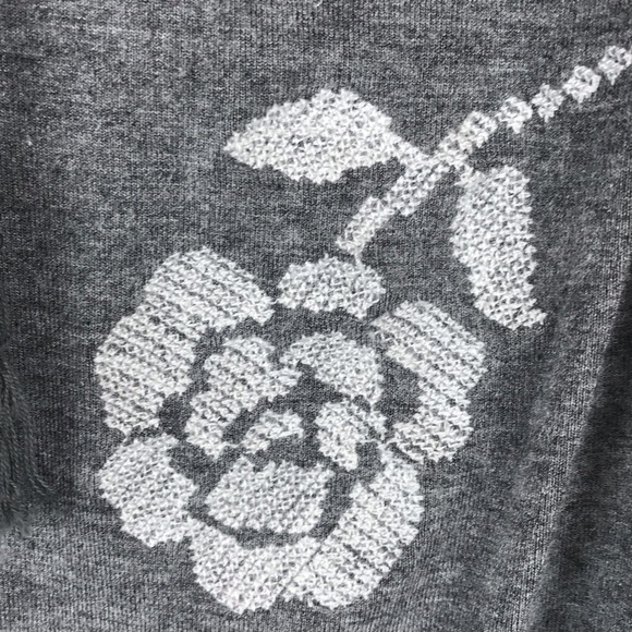 DANIEL RAINN Aliandra Braided Tie Knit Floral Top - Picture 4 of 7